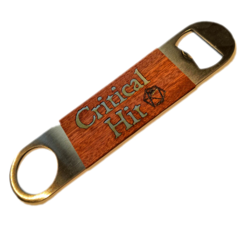 Critical Hit - Bottle Opener - Dungeons and Dragons - DM Gift - RPG Gift
